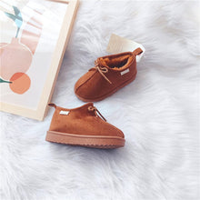 Load image into Gallery viewer, 122701AC-tete same style lace-up suede snow boots for winter
