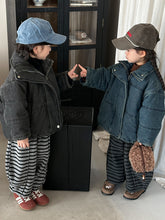 Load image into Gallery viewer, 25D23SE-冬季加厚牛仔外套｜保暖棉袄大衣款
