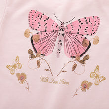 將圖片載入圖庫檢視器 111022TG-夏季女童圓領T恤短褲套裝
