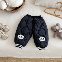 Load image into Gallery viewer, ZDK5112PA-冬季加厚立體小熊絎線棉褲
