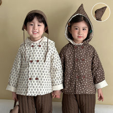 將圖片載入圖庫檢視器 DM250617SE-秋冬季精靈帽加厚棉服外套
