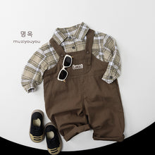 Load image into Gallery viewer, 26009SE-春季森林系休閒格子襯衫
