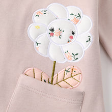 Load image into Gallery viewer, 10606DS-秋冬花朵口袋洋裝
