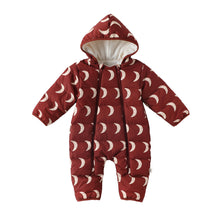 將圖片載入圖庫檢視器 D25296LS-冬季雙拉鍊加厚夾棉連帽爬服
