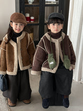 將圖片載入圖庫檢視器 25D18SE-冬季複合式皮毛一體外套
