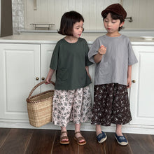 Load image into Gallery viewer, 25X15PA-夏季｜碎花森系｜直筒八分褲
