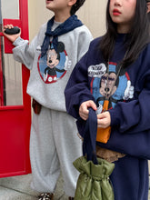 將圖片載入圖庫檢視器 2025D202TG-冬季復古卡通MK加絨休閒兩件套
