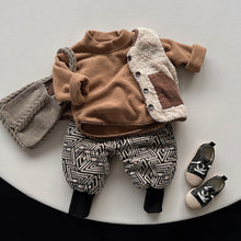 將圖片載入圖庫檢視器 22110SE-冬季韓版毛絨撞色口袋排釦馬甲背心
