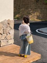 Load image into Gallery viewer, OPC2624PA-春季女童百搭假兩件裙擺牛仔長褲
