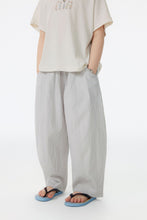 Load image into Gallery viewer, BB2614PCW-夏季｜拼接梭織｜蘿蔔長褲
