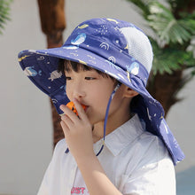 Load image into Gallery viewer, ET-1062AC- Summer large brim thin sun protection bucket hat

