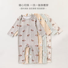 Load image into Gallery viewer, D24488LS-Autumn cotton long-sleeved animal crawling suit 
