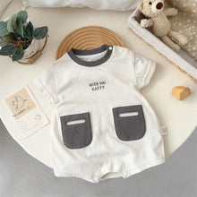 Load image into Gallery viewer, M2402713LS-Summer Korean version of thin short-sleeved bodysuit 
