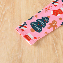 將圖片載入圖庫檢視器 67135LS-秋冬聖誕印花細閃網紗澎澎連衣裙
