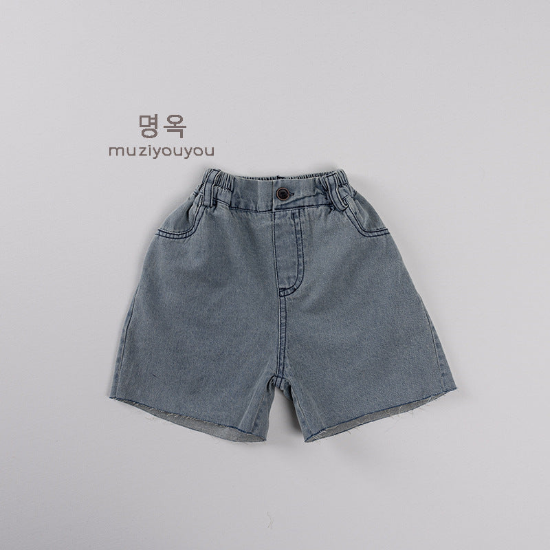 25079PA-夏季薄款小童休閒中褲