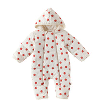 將圖片載入圖庫檢視器 D25296LS-冬季雙拉鍊加厚夾棉連帽爬服
