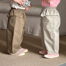 將圖片載入圖庫檢視器 CK260784PA-春秋棉質寬鬆長褲
