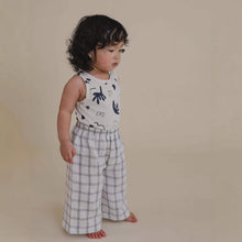 Load image into Gallery viewer, 51419SE-Summer children&#39;s Nordic style sleeveless round neck top 
