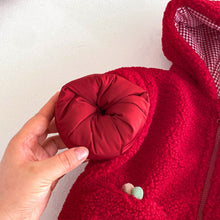 將圖片載入圖庫檢視器 ZDW5707SE-冬季可愛連帽中國風加厚棉服
