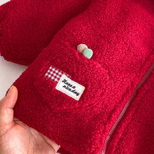 將圖片載入圖庫檢視器 ZDW5707SE-冬季可愛連帽中國風加厚棉服
