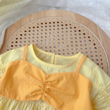 Load image into Gallery viewer, JHY2102026LS-夏大蝴蝶結包屁衣
