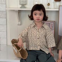 Load image into Gallery viewer, 25X21SE-夏季｜碎花森系｜短袖襯衫
