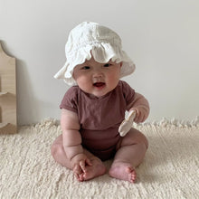 Load image into Gallery viewer, Y9556LS-Summer solid color simple crawling suit 
