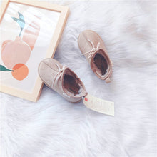 Load image into Gallery viewer, 122701AC-tete same style lace-up suede snow boots for winter
