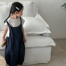 Load image into Gallery viewer, 25X46LS-夏季｜棉布純色｜背帶燈籠褲
