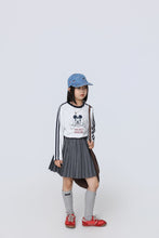 將圖片載入圖庫檢視器 BB2617PCW-秋日美式卡通插肩袖上衣

