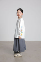 將圖片載入圖庫檢視器 BB2526PCW-秋款日系小花長袖親子上衣
