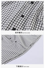 將圖片載入圖庫檢視器 XZ260912TG-夏季格紋兄妹套裝
