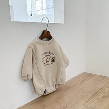 Load image into Gallery viewer, Y7308SE-Spring Korean style bread print round neck long-sleeved top &amp; long-sleeved butt 
