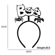 將圖片載入圖庫檢視器 82611AC-萬聖節節日派對毛氈髮箍
