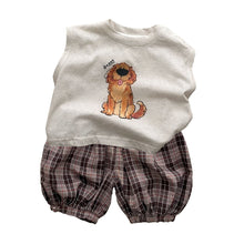 Load image into Gallery viewer, M627035TG-夏季｜卡通無袖｜短褲套裝
