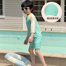 將圖片載入圖庫檢視器 43001TG-夏季｜卡通小恐龍｜連體防曬泳衣套裝
