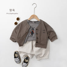 Load image into Gallery viewer, 26031PA-春季日系風寬鬆闊腿休閒長褲
