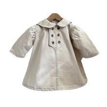 Load image into Gallery viewer, Y6324DS-Autumn double-breasted small lapel casual dress 
