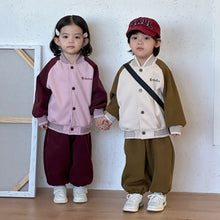 將圖片載入圖庫檢視器 CZ260781TG-春秋季棒球服休閒兩件套
