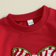 將圖片載入圖庫檢視器 JQ-2464SLS-秋冬歐美聖誕嬰幼兒刺繡蝴蝶結長袖包屁衣

