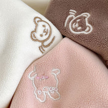 Load image into Gallery viewer, H10650SE-冬季小熊加絨加厚打底衫（長袖）
