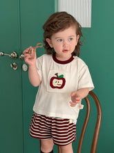 Load image into Gallery viewer, M627123TG-夏季｜條紋短袖｜短褲套裝
