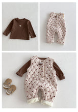 Load image into Gallery viewer, ZDL5249LS-冬季夾棉印花連體衣
