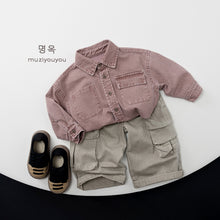 將圖片載入圖庫檢視器 25199PA-春季寬鬆工裝風休閒長褲
