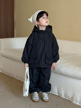 Load image into Gallery viewer, DZ250647TG-秋冬季韓版連帽加絨衝鋒衣兩件套
