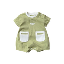 Load image into Gallery viewer, M2402713LS-Summer Korean version of thin short-sleeved bodysuit 
