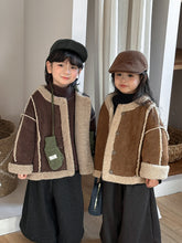 將圖片載入圖庫檢視器 25D18SE-冬季複合式皮毛一體外套
