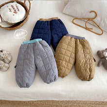 Load image into Gallery viewer, ZDK5262PA-冬季加厚絎線工裝棉褲
