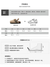 將圖片載入圖庫檢視器 12201AC-秋冬絨面兒童軟木涼拖鞋
