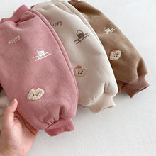 Load image into Gallery viewer, ZDK5281PA-冬季加絨涂鴉貼標休閒長褲
